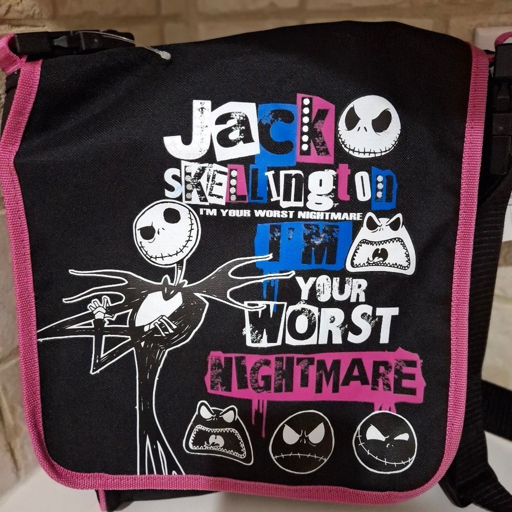 Disney Nightmare Before Christmas Messenger Bag NWT